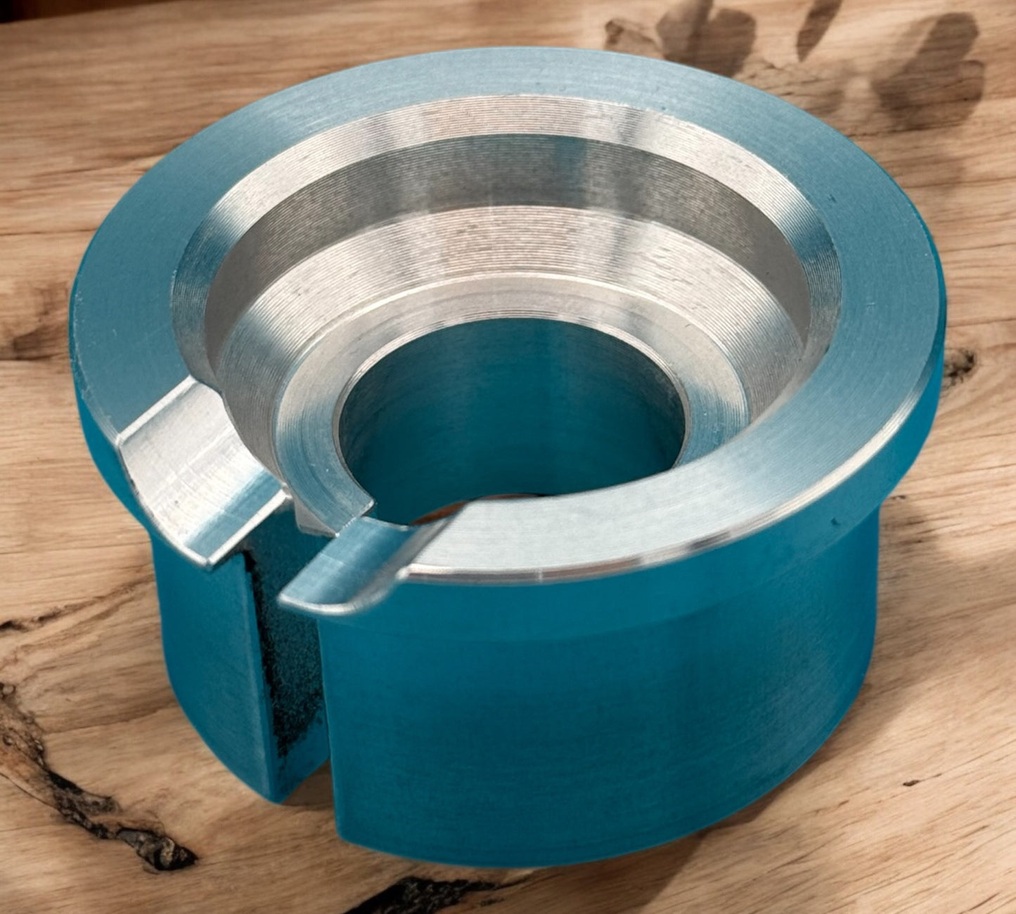 Einspann-Adapter von 43 mm Spannhals auf 20 mm Spannhals